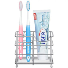 Load image into Gallery viewer, Meidong Stainless Steel Bathroom Toothbrush Holder Toothpaste Holder

