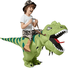 Load image into Gallery viewer, Swfoer Inflatable Dinosaur Costume for Boys Girls Halloween Cosplay Party
