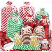 Load image into Gallery viewer, Swfoer 22PCS Christmas Drawstring Gift Bags

