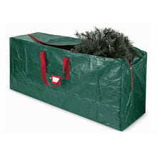 Load image into Gallery viewer, COWIN Christmas Tree Storage Bag Storage Container Fits up to 9 ft Disassembled Tree Zippered Bag with Carry Handles 60" x 20" x 30" Green
