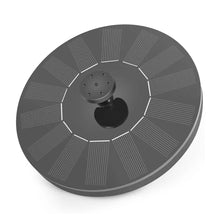Load image into Gallery viewer, Cowin Solar Bird Bath Fountain Pump, Solar Fountain with 4 Nozzle, Free Standing Floating Solar Powered Water Fountain Pump for Bird Bath, Garden, Pond, Pool, Outdoor
