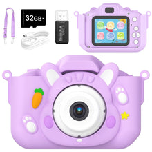 Load image into Gallery viewer, Funsmile Kids Camera Digital Video Cameras Toys Camera Birthday Gift for Kids Age 3-8 with 32GB SD Card
