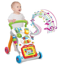 Load image into Gallery viewer, SwFoer Baby Push Walker Sit to Stand Toddler Learning Walking Toys for 6 12 Months
