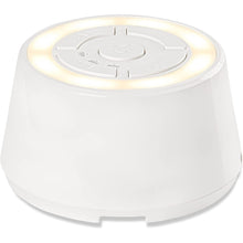 Load image into Gallery viewer, White Noise Sound Machine, Portable Sleep Therapy for Adults, Baby, Home, Office &amp; Travel with 9 Relaxing Natural Sounds, Auto-Off Timer, Night Light, Rechargeable Battery &amp; Volume Control
