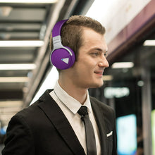 Load image into Gallery viewer, COWIN Bluetooth Noise-Canceling Over-Ear Headphones, Purple, e7anc
