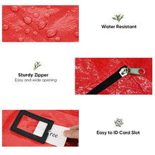Load image into Gallery viewer, COWIN Christmas Tree Storage Bag Storage Container Fits up to 9 ft Disassembled Tree Zippered Bag with Carry Handles 65" x 15" x 30" Red
