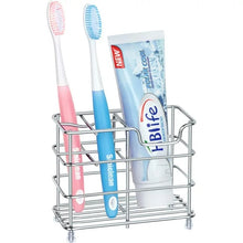 Load image into Gallery viewer, Meidong Stainless Steel Bathroom Toothbrush Holder Toothpaste Holder
