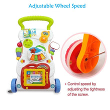 Load image into Gallery viewer, SwFoer Baby Push Walker Sit to Stand Toddler Learning Walking Toys for 6 12 Months
