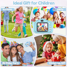 Load image into Gallery viewer, Funsmile Kids Camera Digital Video Cameras Toys Camera Birthday Gift for Kids Age 3-8 with 32GB SD Card
