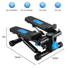 Load image into Gallery viewer, COWIN Stair Stepper for Exercises Home Mini Stepper with Resistance Bands 330lbs Weight
