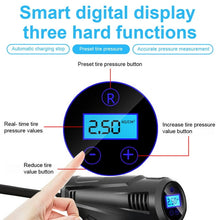 Load image into Gallery viewer, Swtroom Tire Inflator Portable Air Compressor, 150 PSI Car Tire Pump with Digital LED Light DC 12V Electric Car Air Pump for Car Tires and Other Inflatables
