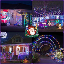 Load image into Gallery viewer, 200 LED Solar String Lights for Outside, 75ft 8 Modes Solar Christmas Lights Waterproof Solar Fairy Lights for Outdoor &amp; Indoor Decoration, Multicolor
