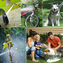 Load image into Gallery viewer, Mighty Rock Expandable Flexible Garden Retractable Hose Free Spray Nozzle Easy Storage Gardening Car Wash Household Green 100ft(hose only)
