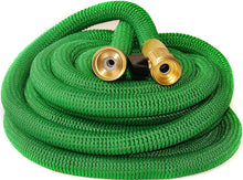 Load image into Gallery viewer, Mighty Rock Expandable Flexible Garden Retractable Hose Free Spray Nozzle Easy Storage Gardening Car Wash Household Green 100ft(hose only)
