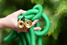 Load image into Gallery viewer, Mighty Rock Expandable Flexible Garden Retractable Hose Free Spray Nozzle Easy Storage Gardening Car Wash Household Green 100ft(hose only)
