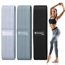 Load image into Gallery viewer, Resistance Bands for Legs and Butt Exercise Bands - Non Slip Elastic Booty Bands, 3 Levels Workout Bands Women Sports Fitness Band for Squat Glute Hip Training
