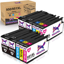 Load image into Gallery viewer, Compatible Ink Cartridge Replacement for HP 950XL 951XL 950 XL 951 XL for Officejet Pro 8600 8610 8620 8625 8100 8615 8630 8640 8660 251dw 276dw Printer (4 Black 2 Yellow 2 Cyan 2 Magenta)
