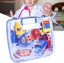 Load image into Gallery viewer, Pretend &amp; Play Doctor Set Blue - 15 Pieces, Ages 3+ Doctor Kit for Kids, Toddler Doctor Kit, Toy Medical Kit, Toddler Social Emotional Learning Toys
