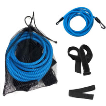 Load image into Gallery viewer, Swimming Belt Training Tether Swim Stationary Resistance Bungee Cords for Adults Kids
