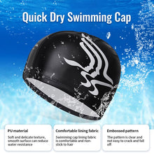 Load image into Gallery viewer, Swimming Goggles SWTROOM Swim Cap with Protection Case Nose Clip Ear Plugs for Adult Men Women
