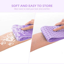 Load image into Gallery viewer, [Upgraded] Meidong Silicone Bath Body Brush 35.5 inch Sword Handle Back Scrubber for Shower, Exfoliating Lengthen, Easy to Clean, Lathers Well, Eco Friendly, Comfortable Massage for Shower (Purple)
