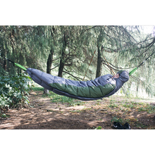 Load image into Gallery viewer, Night Protector Ultralight Hammock Underquilt, Full Length Camping Quilt for Hammocks Warm 3 - 4 Seasons, Weighs only 3.75lb, Great for Camping Hiking Backpacking Traveling Beach
