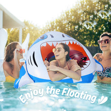Load image into Gallery viewer, Swimming Pool Floats Shark Float Water Inflatables Fun Raft Lounge Toys for Adults Kids Party Pool Beach
