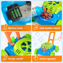 Load image into Gallery viewer, Bubble Machine Toy For Kids, Children- Kids Party Toys- Bubble Blower- Birthday Party Games- Outdoor Play- Indoor Party Birthday
