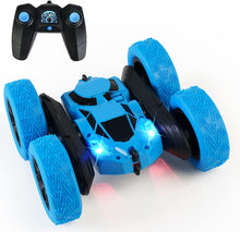 Load image into Gallery viewer, Remote Control Car Toys for Boys Age 8-12 Outdoor Indoor RC Stunt Cars Double Sided Swing Arm with 360° Flip Rotation USB Powered - Birthday Gift for Kids
