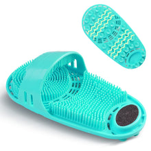 Load image into Gallery viewer, Silicone Shower Foot Scrubber Personal Foot Massage and Cleaning with Soft Silicone Bristles and Non-Slip Suction Cups, Foot Scrubbers for Use in Shower Men and Women
