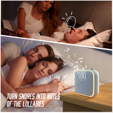 Load image into Gallery viewer, Corlitec White Noise Machine with Night Light, High Fidelity Sound Machine with 39 Sleep Soundtracks for Sleep &amp; Relaxing, Compact Sleep Machine with Timer for Home, Nursery, Office, and Travel
