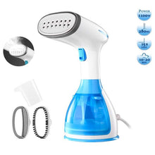Load image into Gallery viewer, Handheld Garment Steamer Portable Fabric Steamer 280ml Big Removable Water Tank Vertical Fast Heat-up Horizontal Steam Dual-Use Clothes Fabric Wrinkles Steamer for Travel Home Christmas Decor

