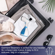 Load image into Gallery viewer, Handheld Garment Steamer Portable Fabric Steamer 280ml Big Removable Water Tank Vertical Fast Heat-up Horizontal Steam Dual-Use Clothes Fabric Wrinkles Steamer for Travel Home Christmas Decor
