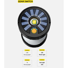 Load image into Gallery viewer, LED Camping Lantern 4 Lighting Modes for All Use with Rechargable Battery, Voltage 5v Portable Camping Lantern
