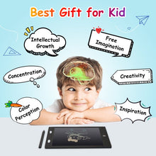 Load image into Gallery viewer, LCD Writing Tablet SWTROOM Doodle Board 8.5 in Colorful Drawing Pad for 3 4 5 6 7 Year Old Girls Boys Black

